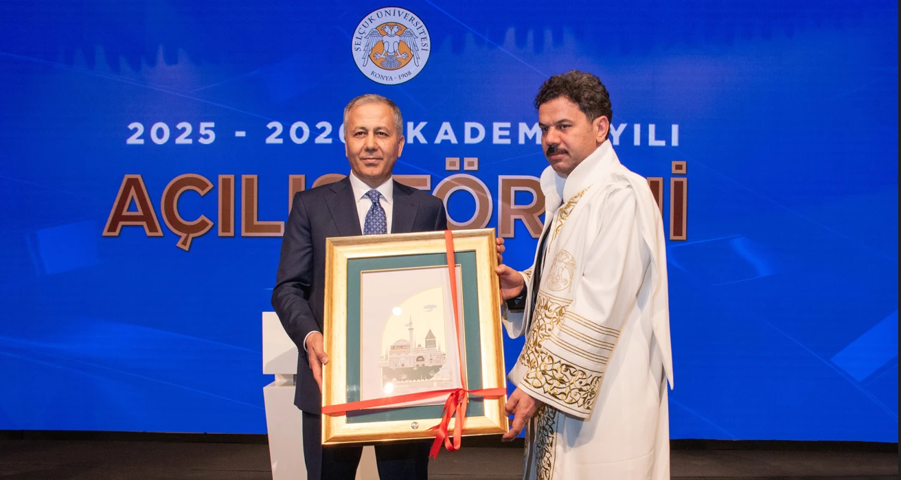 Selçuk Üniversitesi akademik yıl açılışı, Bakan Ali Yerlikaya’nın katılımıyla gerçekleşti